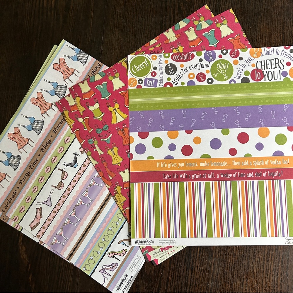 Loose Scrapbook Pages